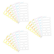 Kleurrijke Zelfklevende Classificatie- En Voorraadlabels PVC