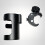 Support Bouteille Poussette Noir Compact Fiable Utilisable 5