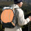 High Visibility Blaze Orange Safety Mesh Panel for Outdoor Use 3