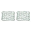 2Pcs Multi Cotton Rope Hammock Net for Hamster Climbing and Play 3