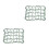 2Pcs Multi Cotton Rope Hammock Net for Hamster Climbing and Play 4