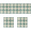 5Pcs Green Tiny Floor Sheets Decorative Props for Mini House Playsets 2