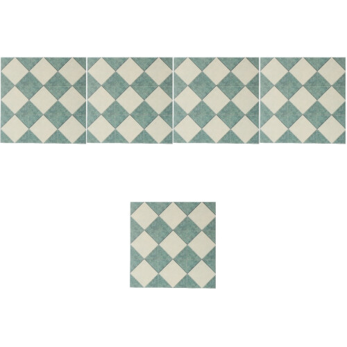 5Pcs Green Tiny Floor Sheets Decorative Props for Mini House Playsets 2