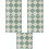 5Pcs Green Tiny Floor Sheets Decorative Props for Mini House Playsets 6