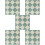 5Pcs Green Tiny Floor Sheets Decorative Props for Mini House Playsets 7