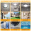 1Pièces Salle Sauna Épais Aluminium Résistant 6