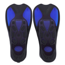 Open Heel Swim Fins Blue Size XL