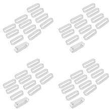 48Pcs Oval Tartlet Molds French Dessert Mousse Fruit Pie Tart Ring Quiche Cake Mold, Stainless Steel Tart Mousse Ring