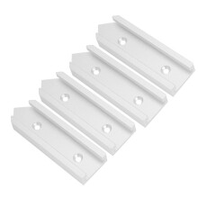 Router Table T Track Connectors 4pcs for Miter Track Jig Fixture & Clamp