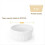 Ramekins with Lids 8 oz,White Porcelain Creme Brulee Souffle Ramekins 5
