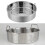 Bun Steamer for Home Practical Handles Design Stainless Steel Thicken Grid 1Pcs 3