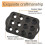 6 Pack Mini Muffin Cheesecake Pan with Removable Bottom, 12 Cavity Nonstick Cupcake Pan 5