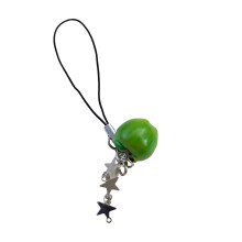 Breloque étoile en forme de pommes miniatures, tendance,-Vert