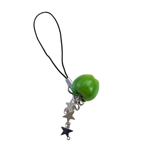Breloque étoile en forme de pommes miniatures, tendance,-Vert