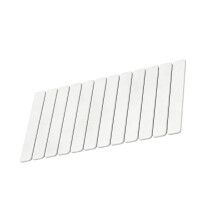Grand tapis absorbant en diatomite 72x39cm pour vaisselle-Blanc