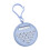 Petite calculatrice ABS silencieuse pour des-Macaron bleu clair 1