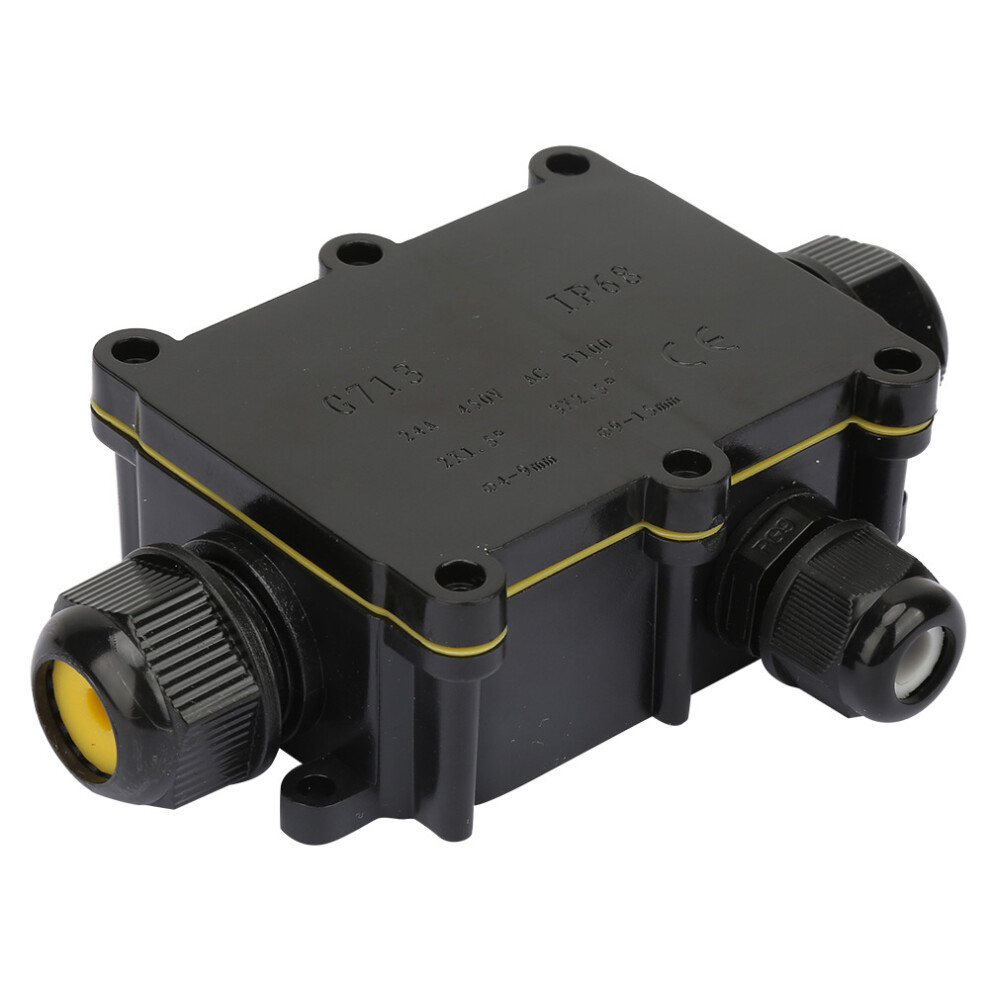 Electrical Enclosure Ip68 Waterproof Junction Box With 3 Way Terminal Block 9471393818458
