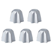 5X Anodized Aluminum Decorative Mold Cake Bread Pandoro Jelly Chocolate Muffin Household Goods Kitchen Baking Tools B