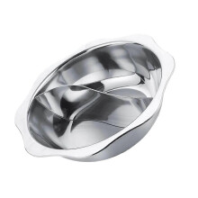 Hot Pot Cookware Induction Cooker Pot for Cooking Silver