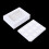 50Pcs Cupcake Boxes 12 Hole Laminated Clear Window Face Favour Baking Cups & Cases 7