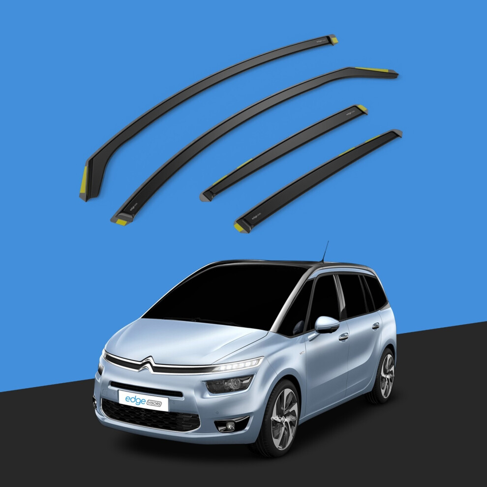 Citroen C4 Grand Picasso Mk2 20132021 Mpv Wind Deflectors 4Pc Tinted 96087381