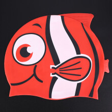 Kid Fish Elastic Silicone Cap 70g 21x18x0.3cm Red