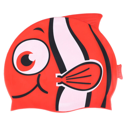 Kid Fish Elastic Silicone Cap 70g 21x18x0.3cm Red 1