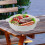 JMXIANG Baking Dish Roasting Pan Round Baking Dish Ceramic Bakeware Double Handle Baking Dish 4