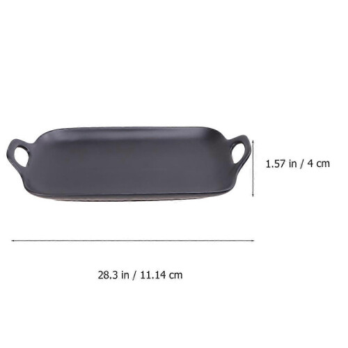 Roasting Pan Baking Ceramic Cooking Dish Large Rectangular Baker Porcelain Mold Japanese-style 2