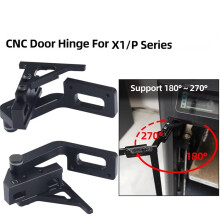 For Bambu P1S/X1 3D Printer Upgraded Kit- Metal Door Hinge 180/270 for P1S/X1 CNC 3D Printer
