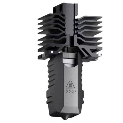 Extrémité D'Impression 3D en Forme de Conque pour QIDI  4 avec Buse de Finition Intégrée et Gorge de Buse de 0,2 mm