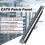 1U Rack 24 Port Straight-Through CAT6 Patch Panel RJ45 Network Cable Adapter Jack Ethernet Distribution Frame 2