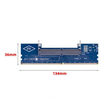 5PCS DDR4 Laptop to Desktop Memory Adapter Card Memory Stick Test Adapter Card Memory to Desktop DDR4