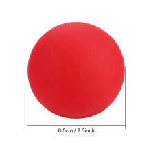 Thud 3PCS Juggling Balls 6.5cm Red PVC 190.5g Set