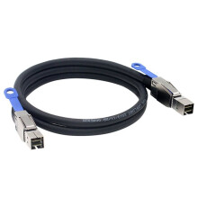 SAS 3.0 HD SFF-8644 z Układem Scalonym do Serwera SAS SFF-8644, Kabel Połączeniowy do Układania w Stosy, Zewnętrzny Kabel Rozszerzający 12G