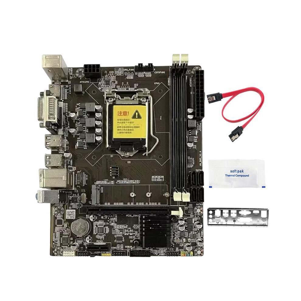 Hnb85 Motherboard Lga1150 Ddr3 Gigabit Ethernet M.2 Nvme Pci Express 16X Hd+Vga+Dvi Hnb85 Desktop Motherboard 6032884511895