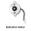 New for SNAPMAKER U1 Extrusion Motor 3D Printers Accessories 3