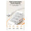 66W 4USB+4Type-C 8Ports Socket Bracket Charger for Phone Laptop Computer USB Interface Extender Multi-Functional HUB 2