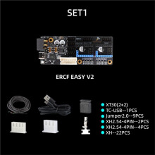 Placa Fly ERCF EASY V2 Suporta 5V e Até 12 Canais Alimentador de Cenouras Enraged Rabbit para Voron Klipper CAN USB RS23