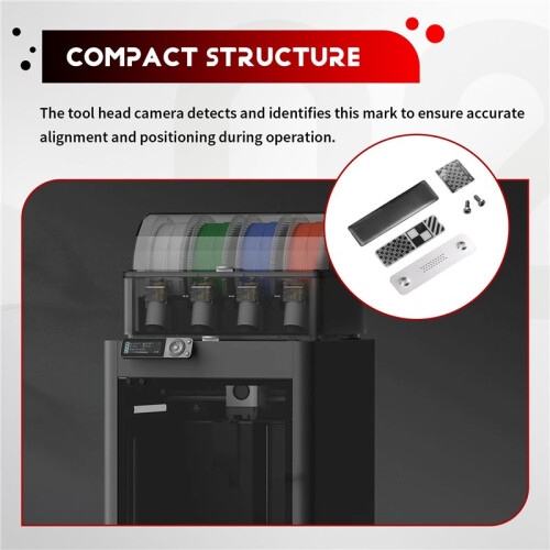 Calibration Sticker Pack 3D Printer Part for  H2D/H2S/H2C Used to Assist in Precise Laser  Positioning 2