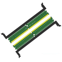 2 Stück DDR5 RAM-Speichertestkartenadapter DDR5 U-DIMM 288-Pin-Speicherschutzkarte mit Kurzschluss-Erweiterungsplatine