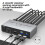 2X2 8K -Compatible 2.1 KVM  8K DP+-Compatible Dual-Screen  Two Inputs and Two Outputs EU PLUG 4