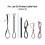 7-in-1 Cable Kit for  3D Printer Cable Pack Suitable for  H2D/H2C/H2S 3D Printer Accessories 9