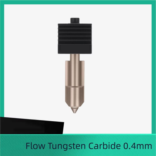 For Bambu H2D High Flow Tungsten Carbide Nozzle 0.4mm for H2/P2S 3D Printer Parts 1