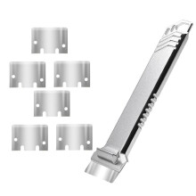 Scrapers Knife for  P1 Metal CNC Machined Steel Blade Cleaning Tool Shovel Scrapers Knife Tip 3D Printer Parts