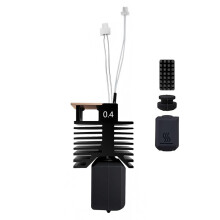 Kit de Bloque Cerámico para Extrusor para Snapmaker U1 con Boquilla de Acero Endurecido Integrada de 0,4 mm para Impresora 3D para Snapmaker U1