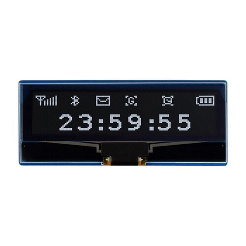 Module D'Affichage OLED 2,23 Pouces pour Raspberry Pi  Display SSD1305 128x32 Pixels Communication I2C/SPI