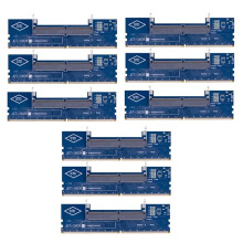 9 Stück DDR4-Speicher-RAM-Speicheradapter Laptop zu Desktop SO-DIMM zu PC DIMM Karte Laptop RAM zu PC Desktop Testkarte