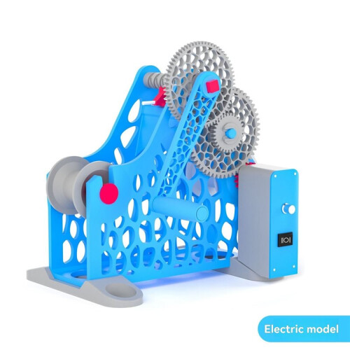 3D Filament Winder Hand-Cranked Spool Wrapping Tool for 3D Printing Filament Winder  EU Plug 1