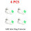 NEW for  X1/P1 Series AMS Lnlet Ring Protector 3d Printer Accessories Guard Durable 4pcs 3